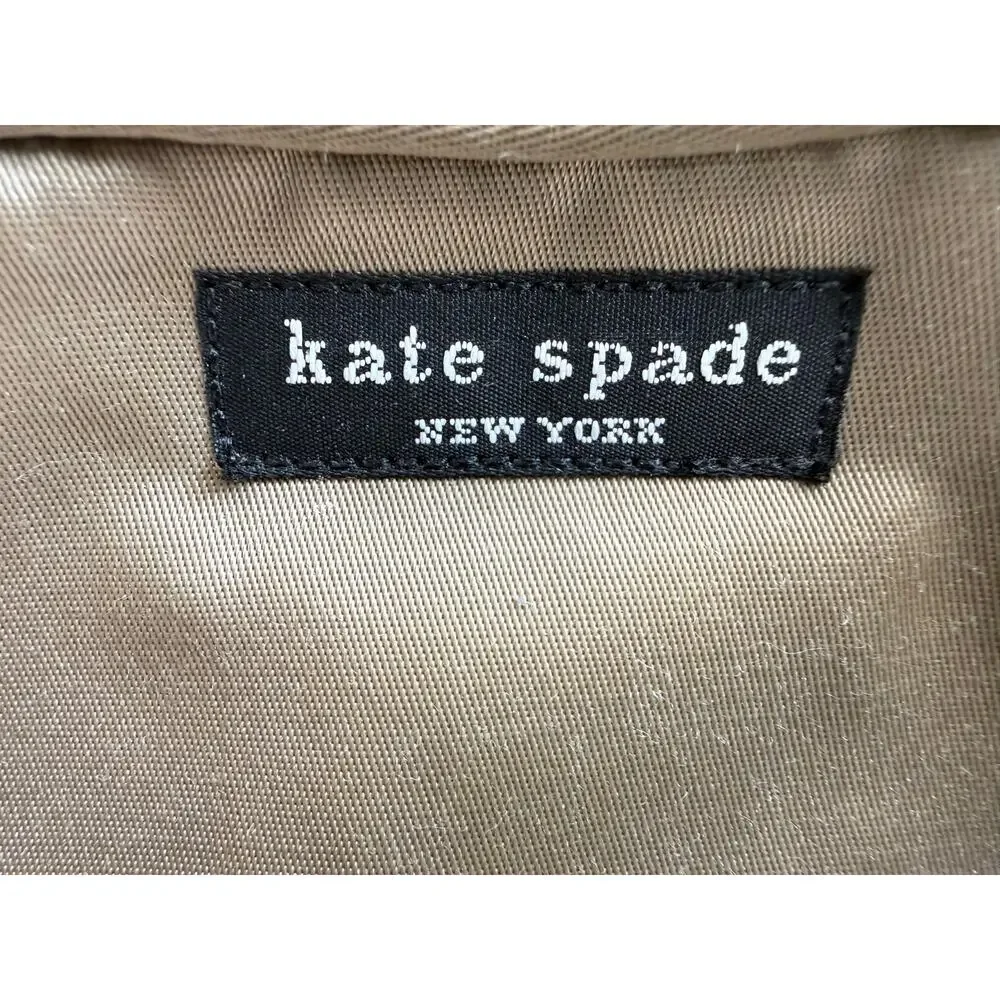 Kate Spade New York Nylon Mini Satchel Bag Y2K 90s Minimalist 7” x 5.5”